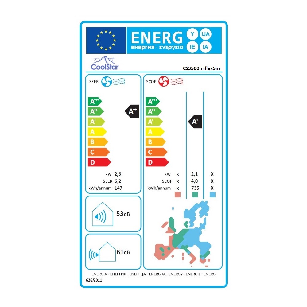 Energielabel cs3500miflex5m